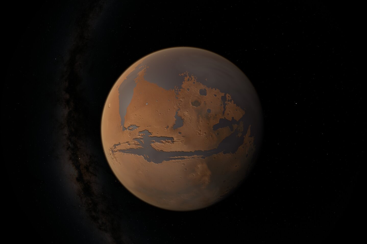 Ozeane auf der Mars-Oberfläche