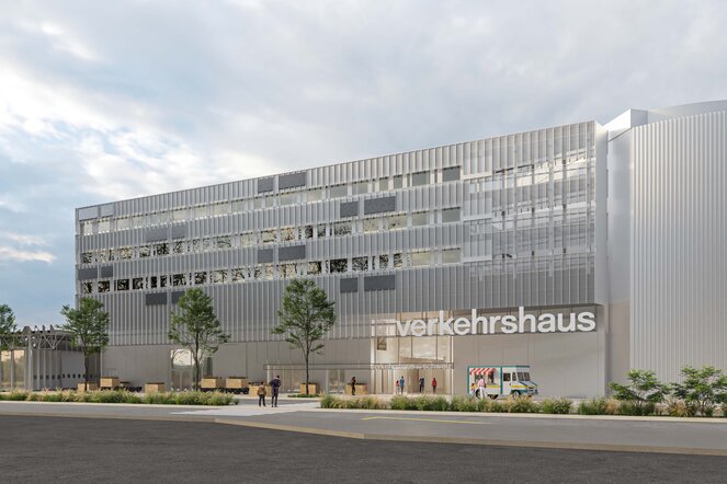 Visualisierung vom neuen Gebäude House of Energy im Verkehrshaus.