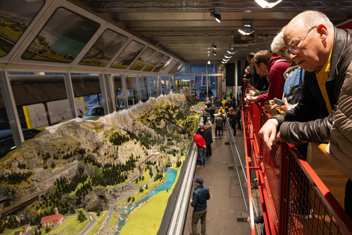 Vernissage Gotthardbahnmodell