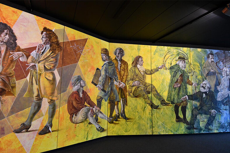 Das Wandbild «panta rhei»: