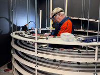 Module 4 will focus on the construction of the large helix and the installation of a new IT system for digital control. The first driving tests on the spiral track were positive.