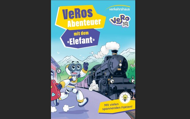 Cover vom Bilderbuch "VeRos Abenteuer mit dem Elefant"