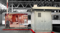 Visualisation of the railway attendant's house in the outdoor area