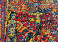 Figuren, 1948
Öl auf Leinwand, 44 x 52.2 cm
Galerie Carzaniga, Basel
© Nachkommen des Künstlers
© Foto: Galerie Carzaniga, Basel