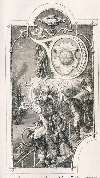 Initiale aus Johann Jakob von Tschudi: Reisen durch Südamerika. Leipzig, Brockhaus, Bd. 1, 1866