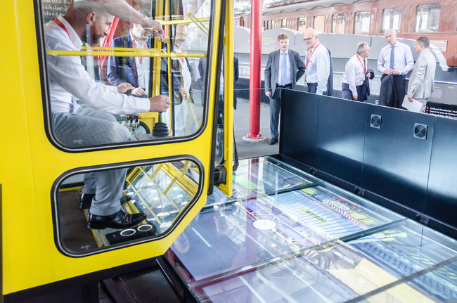 Der Kransimulator im Verkehrshaus