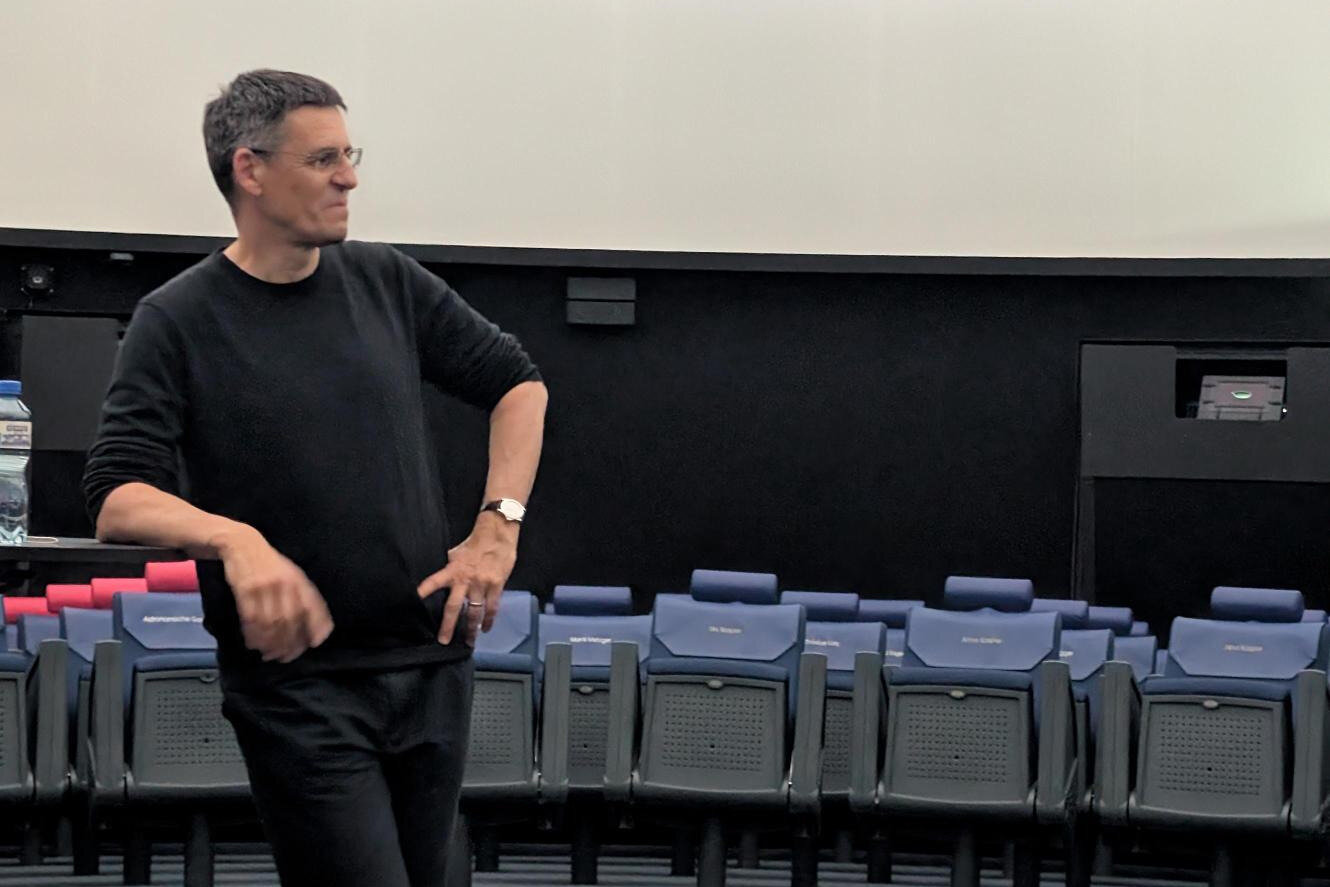 Prof Queloz in conversation