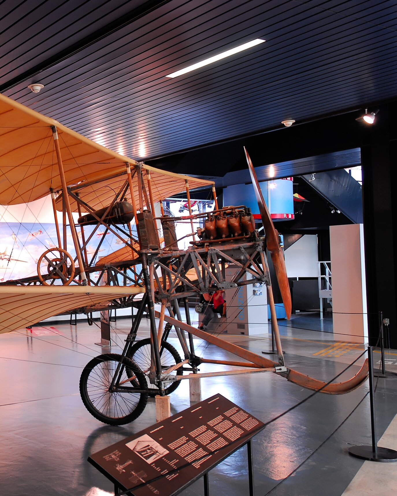 Dufaux 4 im Verkehrshaus der Schweiz