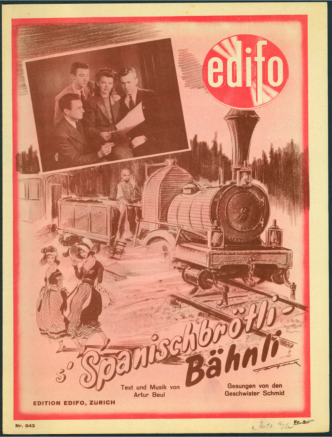 Cover of a record