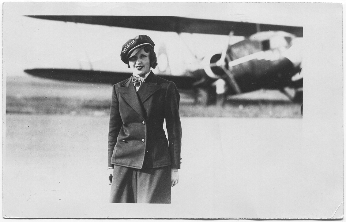 Nelly Diener in Uniform
