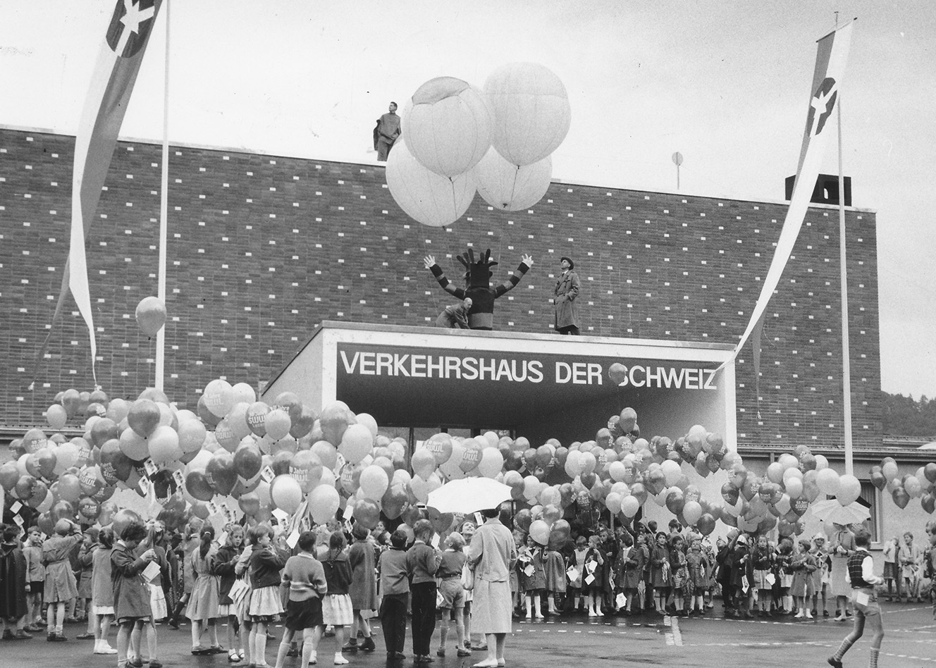Bau des Verkehrshauses (1957–1959)